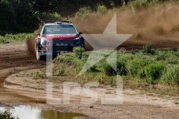 2018-06-10 - Craig Breen e il navigatore Scott Martin su Citroen C3 WRC al crossodromo sulla PS10 - RALLY ITALIA SARDEGNA WRC - RALLY - MOTORS